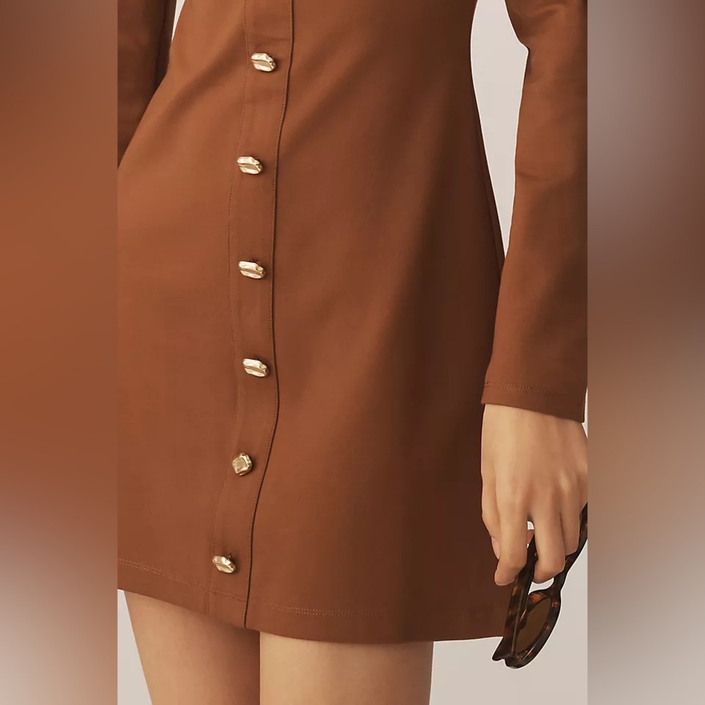 Anthropologie Reformation Micah Knit Mini Dress - Picture 3 of 6